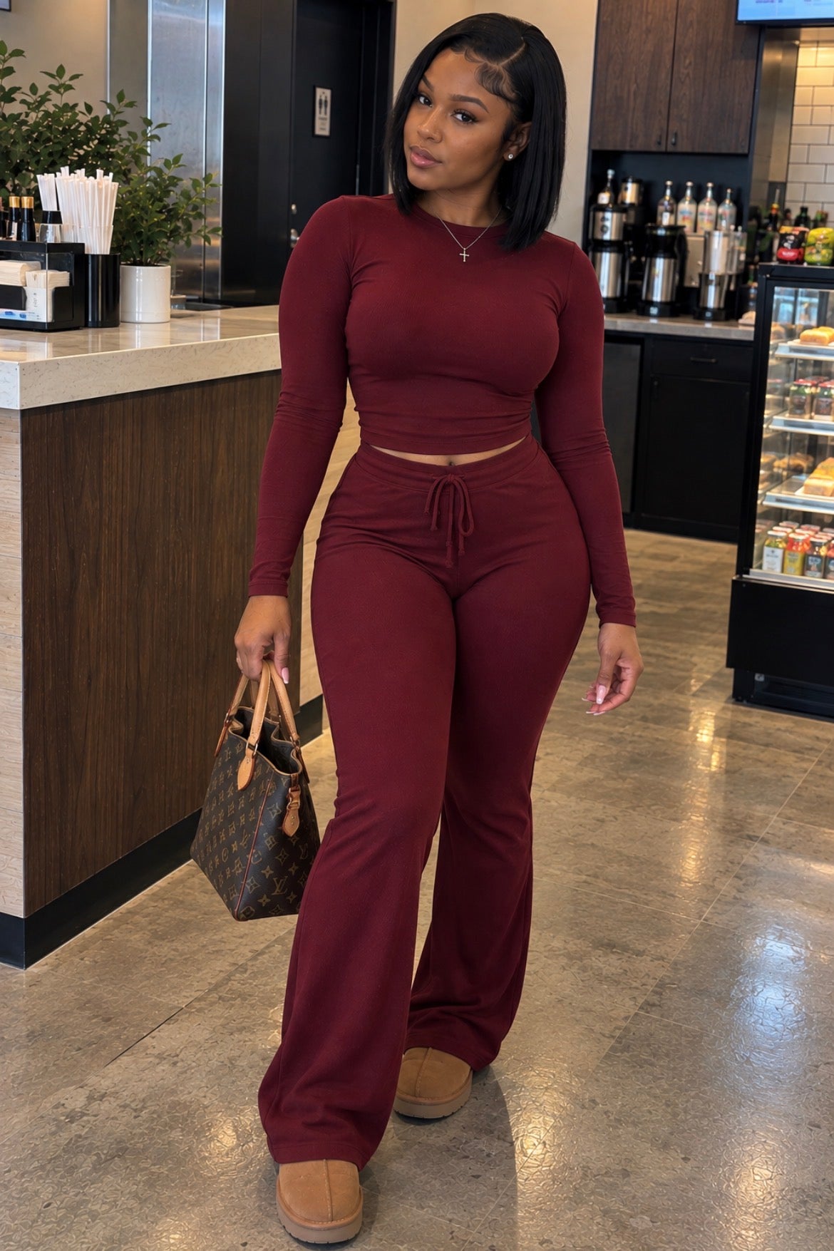 Eleve Burgundy Fall Set