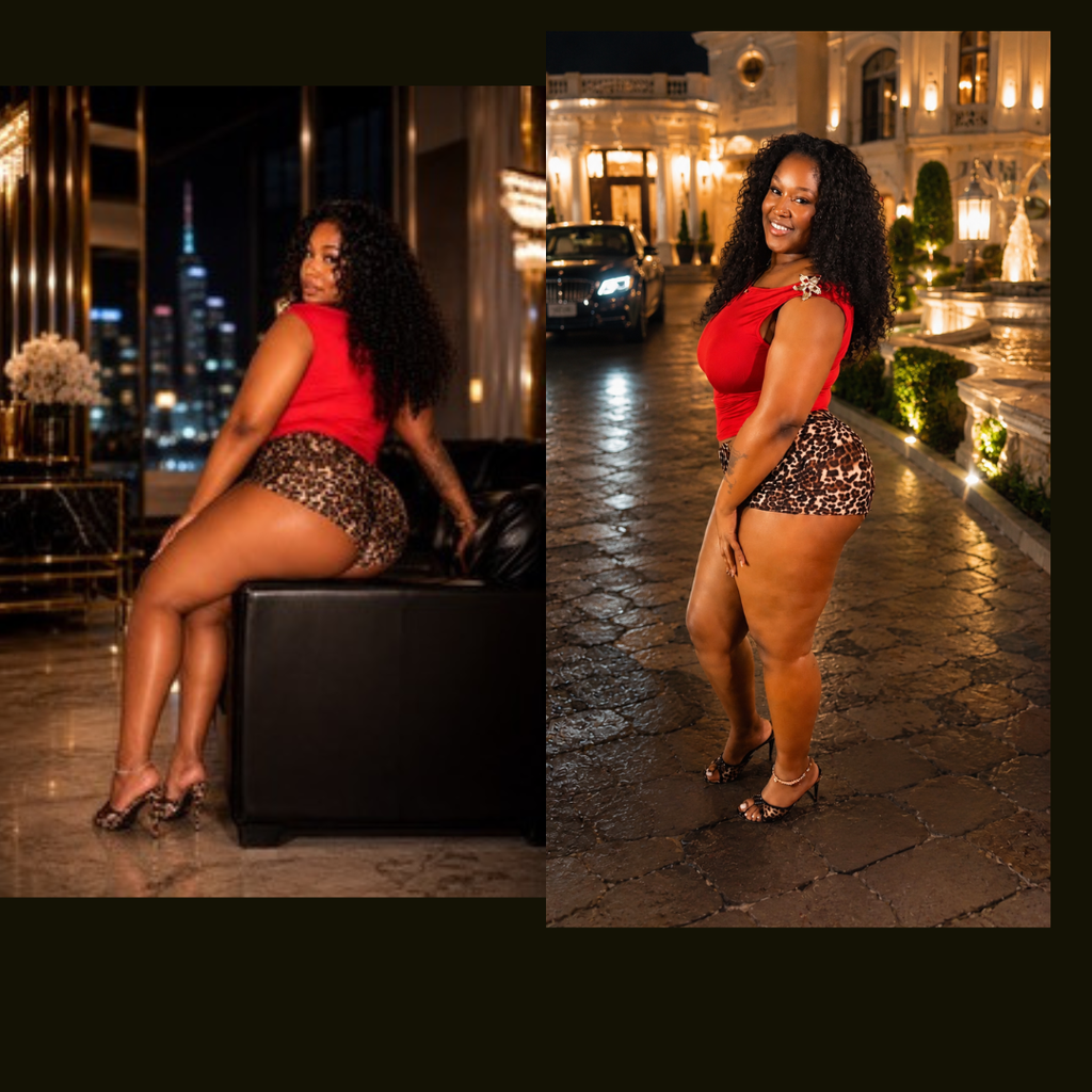 Shell shock leopard set